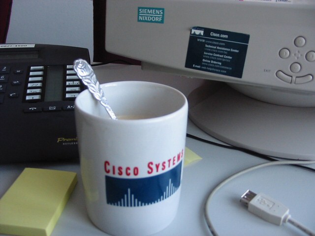 Not powered by Cisco Systems